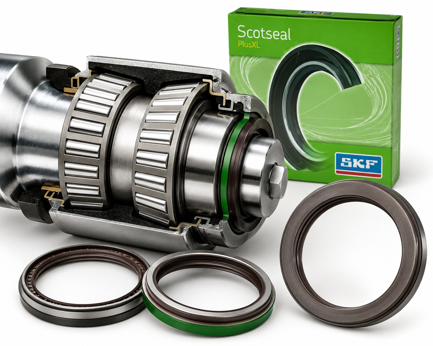 Heavy duty truck and trailer bearings and seals