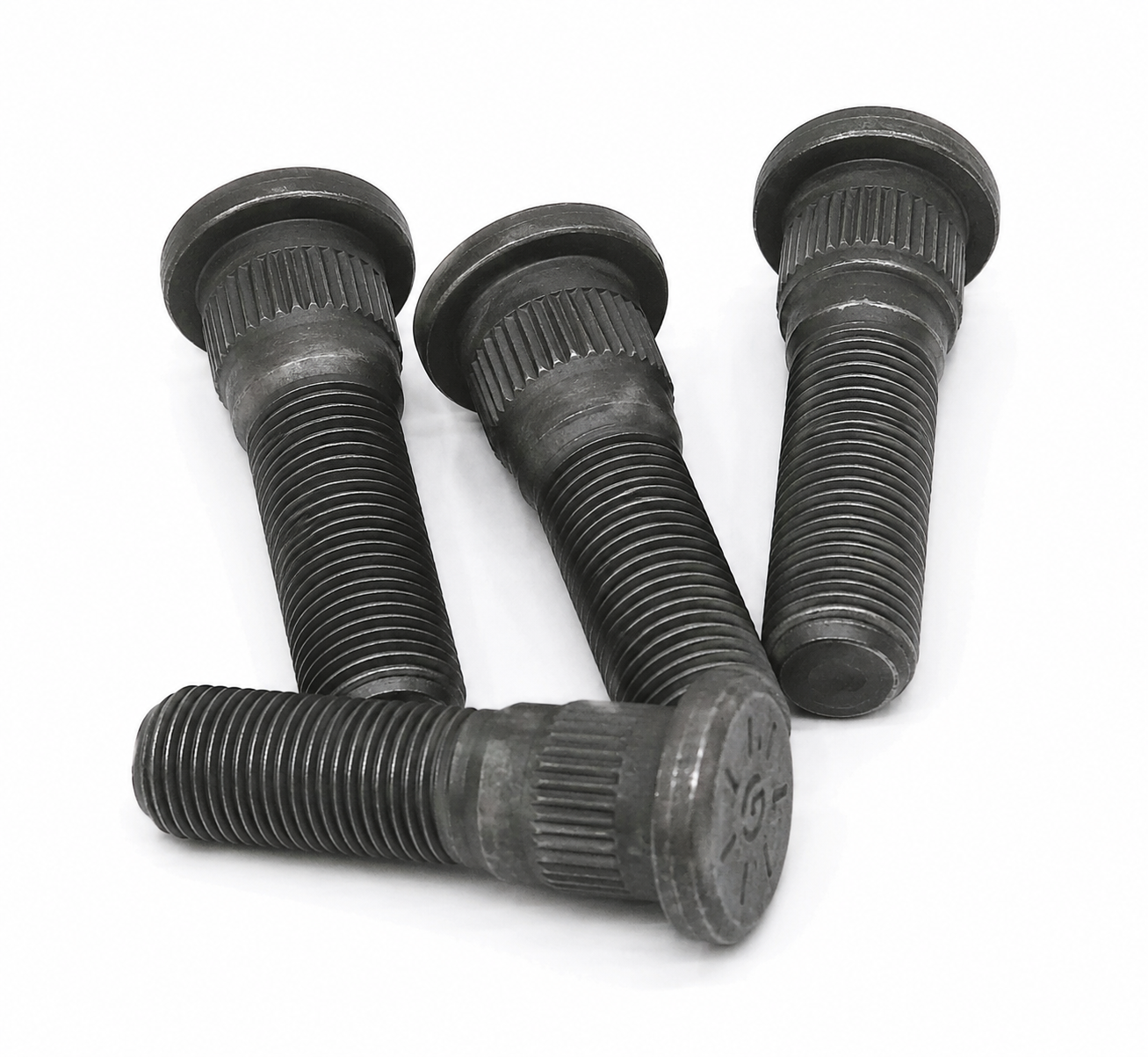 Wheel studs and nuts