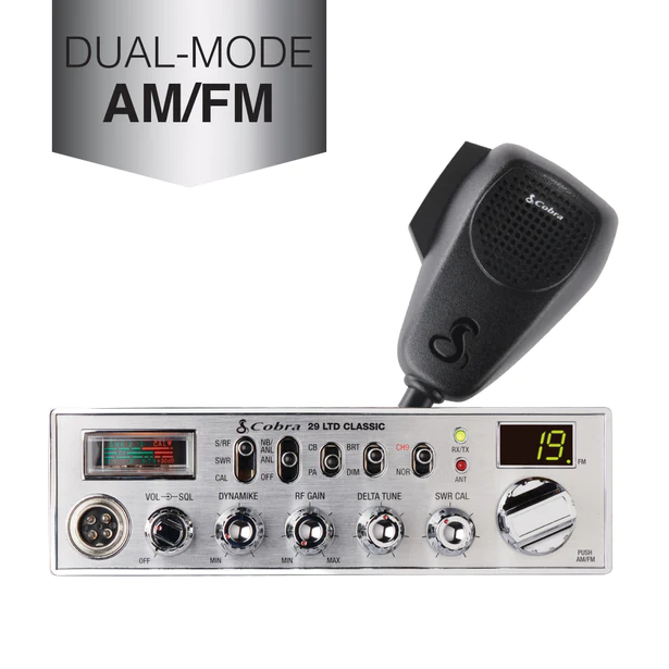 Cobra 29 LTD Classic AM/FM CB radio